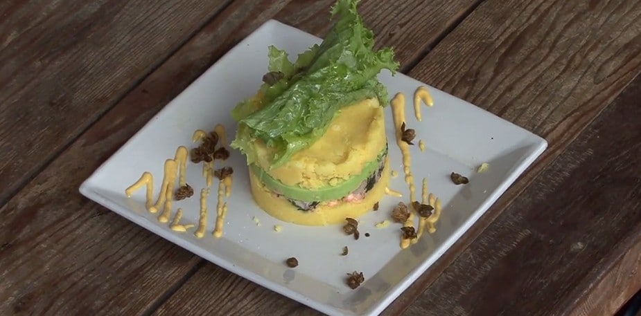 Making Traditional Potato Causa